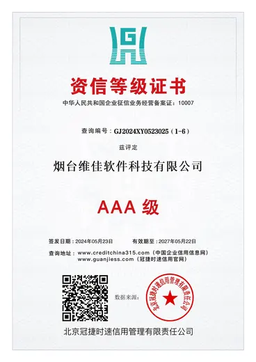 AAA Creditworthiness Certificate